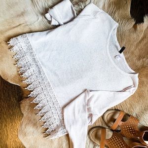 Boutique lace top